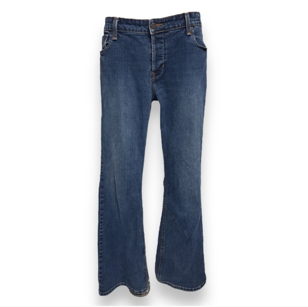 SIGNATURE by LEVI STRAUSS Button Fly Flare Jeans